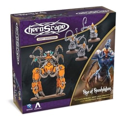 Heroscape - Expansion Revna's Rebuke: Iron Lich Viscerot and Necrotech Wraithriders Army en version anglaise