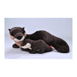 Peluche Maman et Bebe Loutre de Riviere - Wild Republic