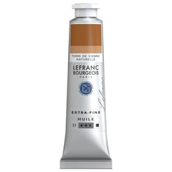 Peinture à l'huile - Extra-fine - Terre de Sienne naturelle - 482 - Lefranc Bourgeois - 40ml
