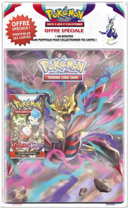 Pack Portfolio + Boosters Ev01 - Pokémon