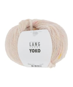 Pelote de laine et Alpaga à tricoter YOKO - Lang Yarns 0028 Rose