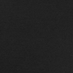 Tissu Jersey Coton ajouré uni Noir