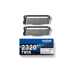 Cartouche d'encre Brother PACK TN2320 NOIR 2 TONERS