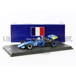 Voiture Miniature - SPARK - BRABHAM BT38 - 1/43 - GP Rouen F2 1972 - Bleu