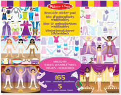 Autocollants réutilisables - S'habiller - Melissa & Doug