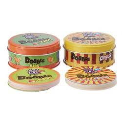 Dobble party pack : dobble kids + dobble circus - jeux de cartes 5 en 1 - asmodee
