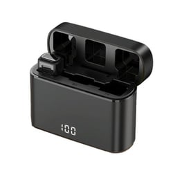 Microphone Sans Fil Réduction De Bruit Intelligent Pour Diffusion Et Interview Noir YONIS