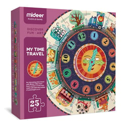 Puzzle auto-correcteur Horloge - Mideer