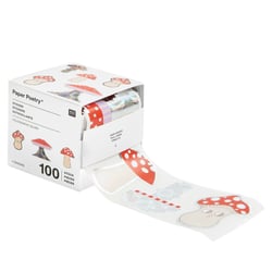 Autocollants - Paper Poetry Stickers champignons 100pcs - Rico Design