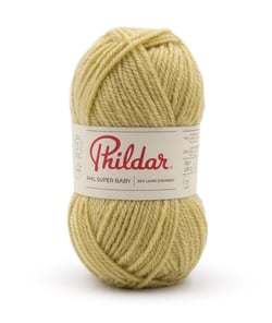 Pelote de laine à tricoter SUPER BABY - 25GR - Phildar - certifié Oeko-Tex Pistache