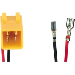 Lot 2 câbles adaptateurs haut-parleur pour autoradio Alfa Romeo Citroën Fiat Lancia Peugeot