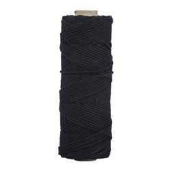 Fil, 2mm ø, noir, ca. 180g, Bobine 70m