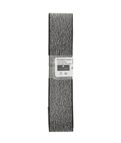 Elastique Métallisé 1,2m x 25mm - Passion Rubans Argent