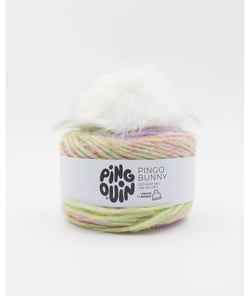 Pelote de laine Pingo Bunny - 100GR - Pingouin Arlequin Multicolore
