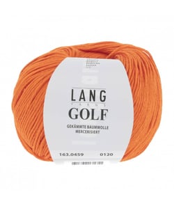 Coton à tricoter GOLF - Lang Yarns - PPSC 459 Orange