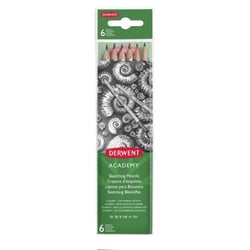 Derwent - Crayons Graphite (2h à 3b) Derwent Academy Sketching x6
