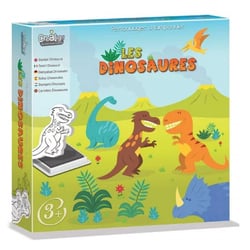 Set de tampons les Dinosaures - Crealign - Vert