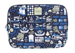 Housse pour ordinateur portable série spéciale The Yeti 2 Bleu marine