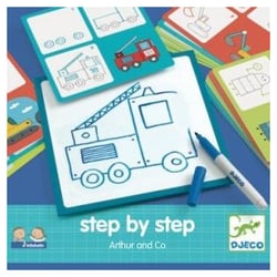 Step by Step Arthur and co - Djeco - Bleu