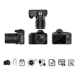 Appareil Photo Numérique 64MP Vision Nocturne 4K WiFi Zoom 16X Anti-Tremblement