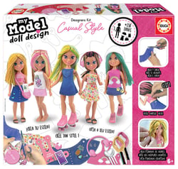 My model doll Design Casual - Educa Borras - Rouge