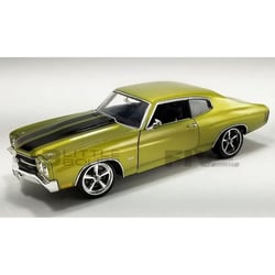 Voiture Miniature de Collection - ACME - CHEVROLET Chevelle SS Restomod - 1/18 - 1970 - Citrus Green