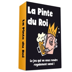 La Pinte du Roi - Le Jeu Apéro Qui va Vous Rendre royalement saoul ! Jeu à Boire pour des soirées Entre Amis - Jeu d'alcool, Jeu de Société Adulte