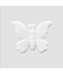 Bouton Papillon à queue 19mm - Prym 12 Blanc