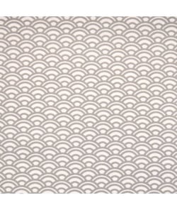 Tissu coton Saijo de 150 cm de largeur Gris Clair vendu par 50 cm