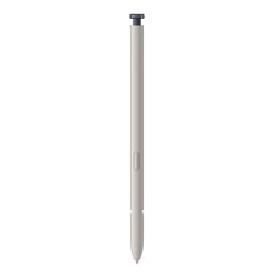 Samsung Stylet S Pen avec Bouton Noir pour Galaxy S25 Ultra 5G Précis Beige