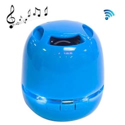 Enceinte Bluetooth Mini Portable LED Rouge Pour Smartphone Et Appareils Bluetooth Bleu YONIS