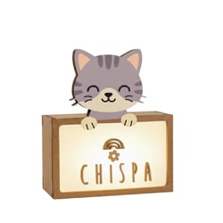 Lampe à poser personnalisable - Chat