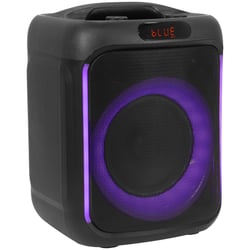 BoomTone DJ Cube 200 – Enceinte karaoké portable 200W avec Bluetooth 5.0, lumière LED intégrée