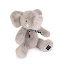 Peluche Elephant gris souris - 30 cm Sowen MA0278 - Ma lou Tradition