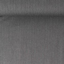 Tissu Gabardine polyviscose Ariane motif chevron uni  Gris chiné