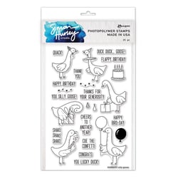 Tampons transparents - Oie & anniversaire - 25 clear stamps - Ranger