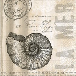 Graine Créative - Serviette La mer 20 pièces