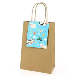 6 Sacs Cadeaux Animaux de la Ferme - Recyclable