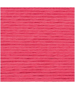 Pelotes de fil à tricoter CREATIVE COTTON ARAN de Rico Design - Laissez libre cours à votre créativité avec douceur et style ! 13 Pink