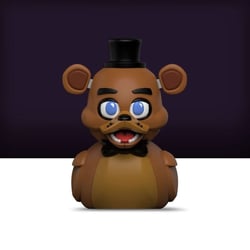 Numskull - Mini TUBBZ Canard de bain - Five Nights at Freddy's - Freddy (Édition baignoire) - 8cm