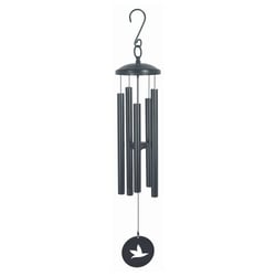 Carillon à vent Noir Oiseau 77 cm - Omsaé