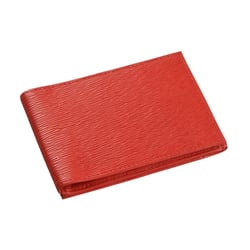 PORTE-CARTES PAPILLON - CUIR Eaton - 14x8 cm