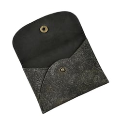 MINI POCHETTE BOUTON PRESSION - CUIR Julo - 11,5x8,5 cm