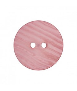 Carte de 2 boutons Polaire Rose clair 28mm - Union Knopf Rose Clair