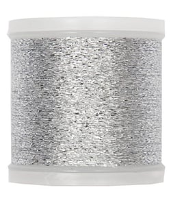 Fil à broder Métallisé N° 40 - 200M - Rico Design Argent Gris