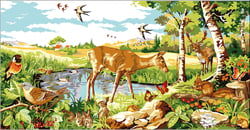 Canevas SEG Liberté Sauvage 65 x 120 cm