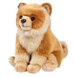 Peluche Loulou de Pomeranie 30cm - Anima