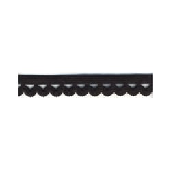 Bobine 25m élastique lingerie 12mm Noir 12mm