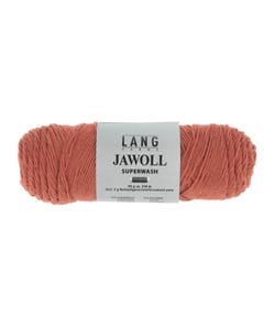 Laine à chaussettes en laine vierge de Patagonie JAWOLL - Lang Yarns 275 Orange