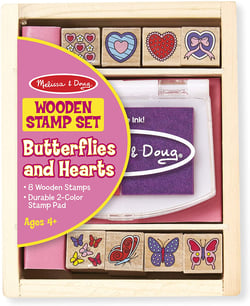 Tampons Papillons et Coeurs - Melissa & Doug